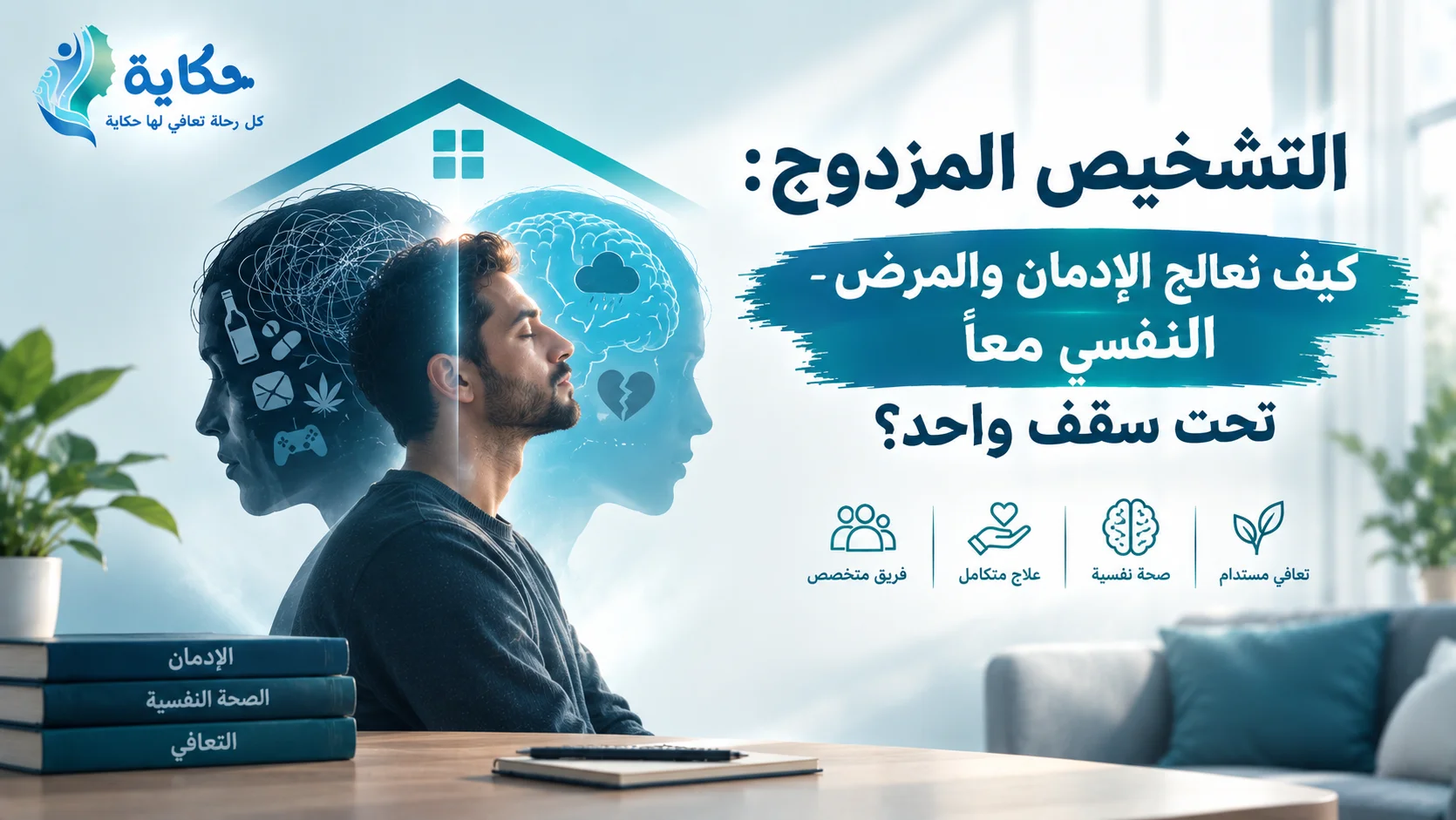 التشخيص المزدوج: كيف نعالج الإدمان والمرض النفسي معًا تحت سقف واحد؟
