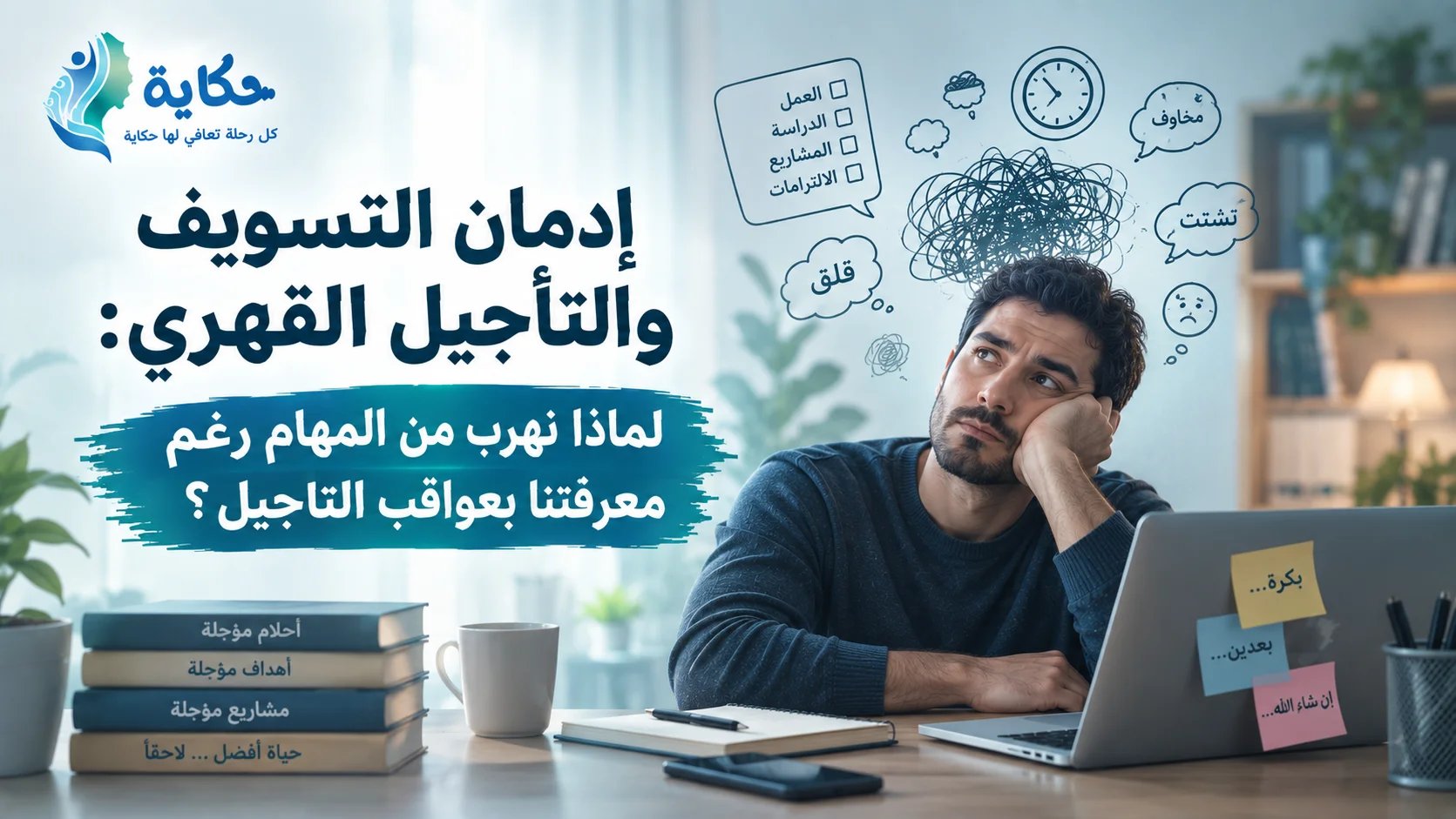 إدمان التسويف والتأجيل القهري: لماذا نهرب من المهام رغم معرفتنا بعواقب التأجيل؟